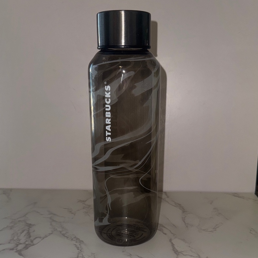 Starbucks Smoky Gray glass Water Bottle
